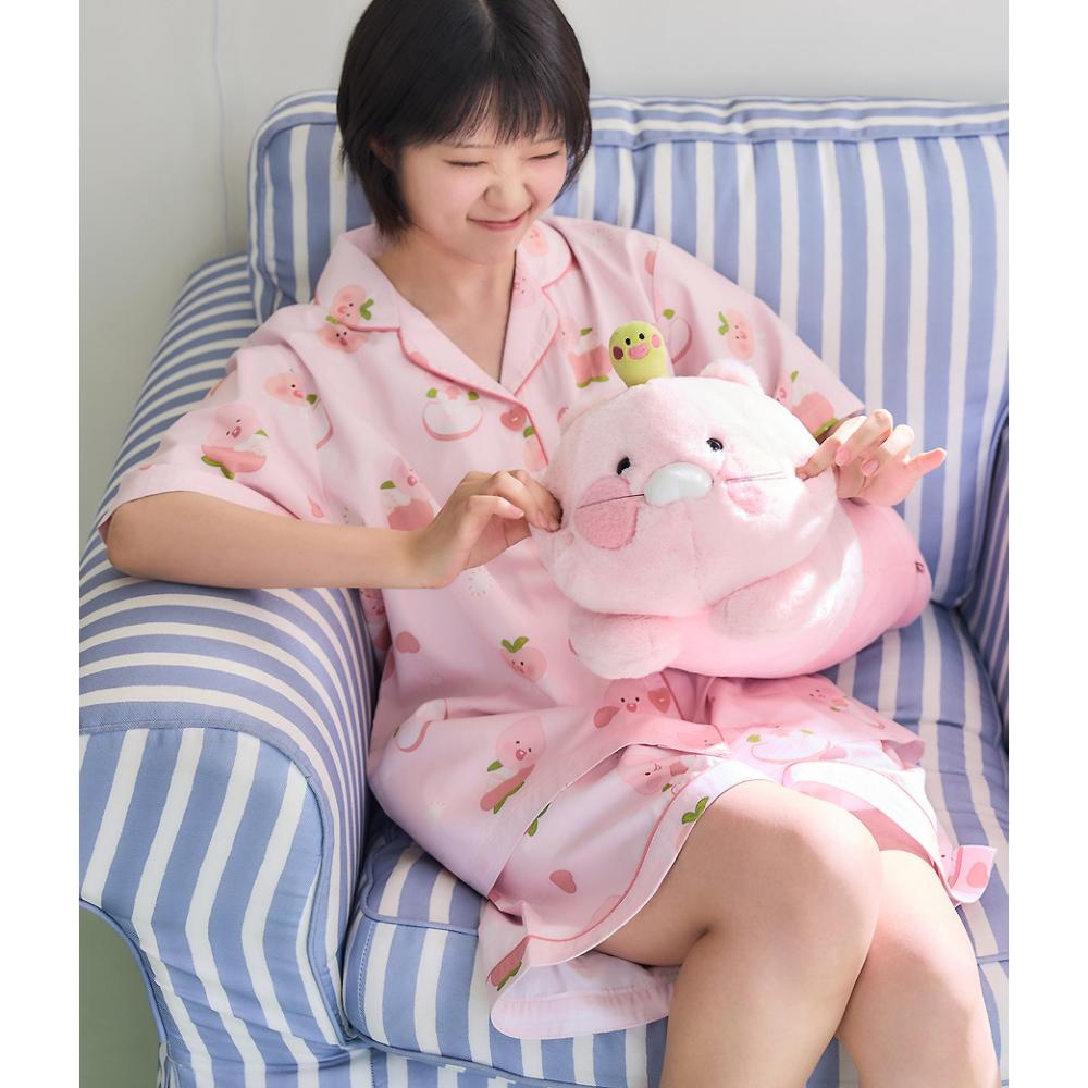 Kakao Friends - Peach Fresh Lovely Women's Pajamas (Little Apeach)