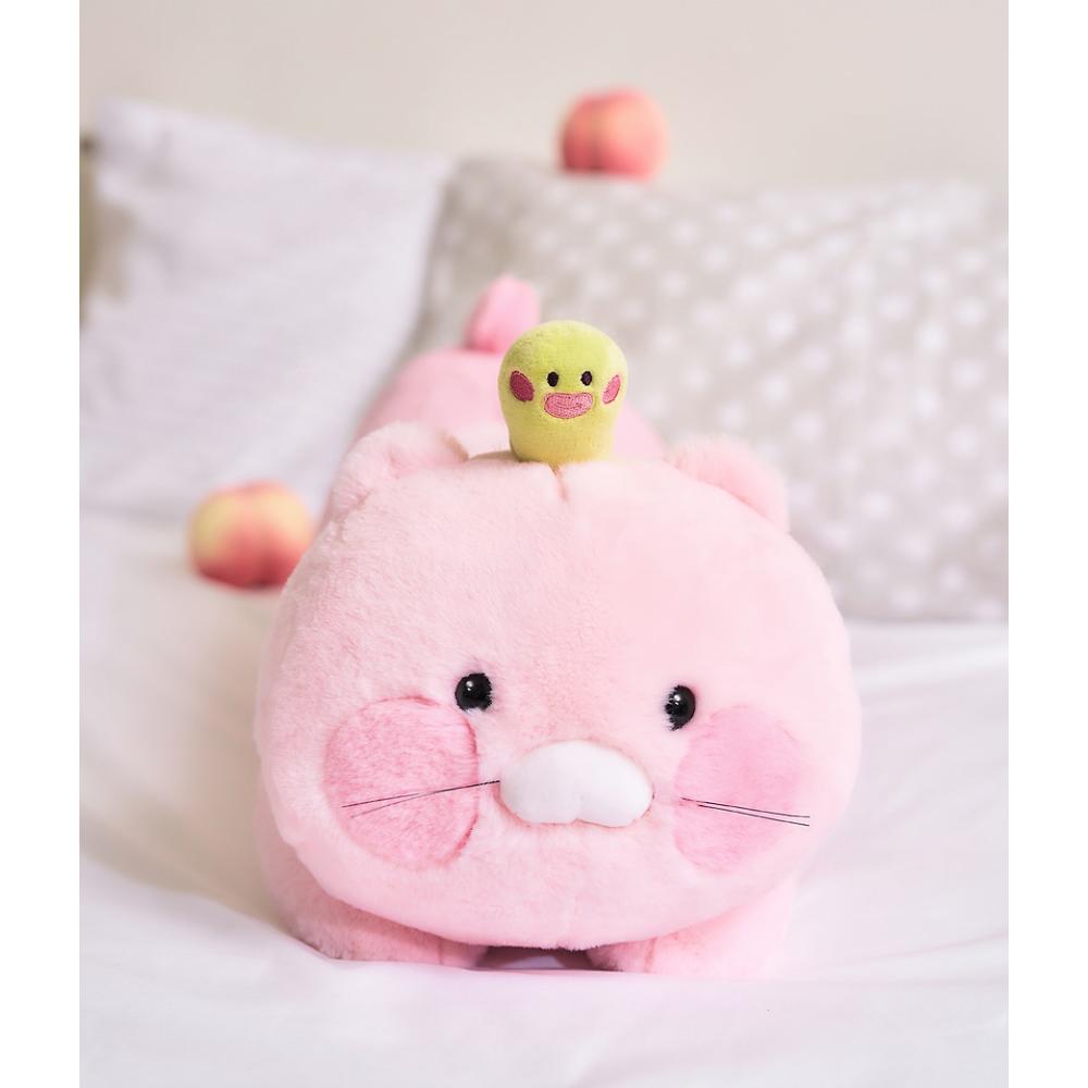 Kakao Friends - Peach Fresh Pink Pillow (Choonsik)