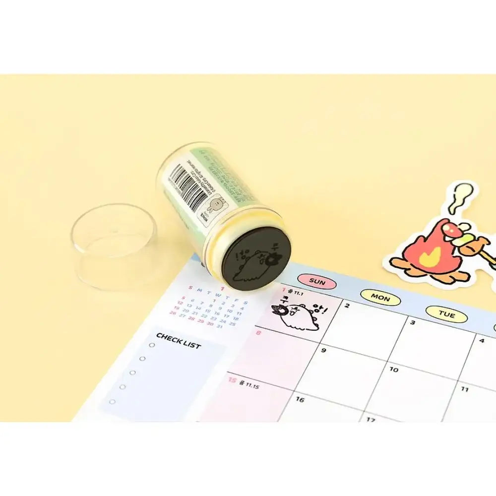 Kakao Friends - Jordy Kuang Dino Message Stamp - Kakao Friends - Stamp - Harumio