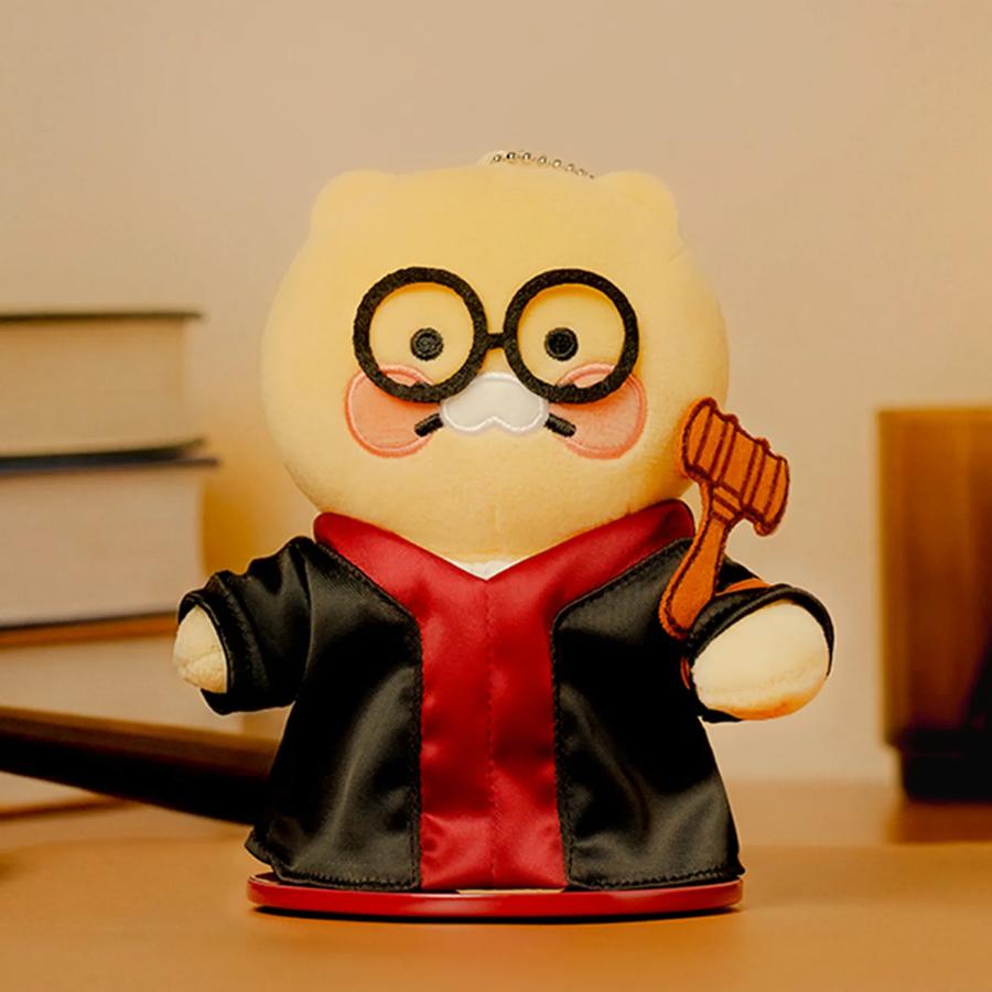 Kakao Friends - PROCHOON Judge Standing Doll Keychain (Choonsik)