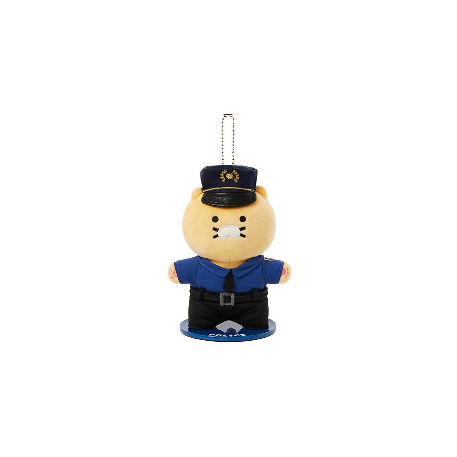Kakao Friends - PROCHOON Police Standing Doll Keychain (Choonsik)