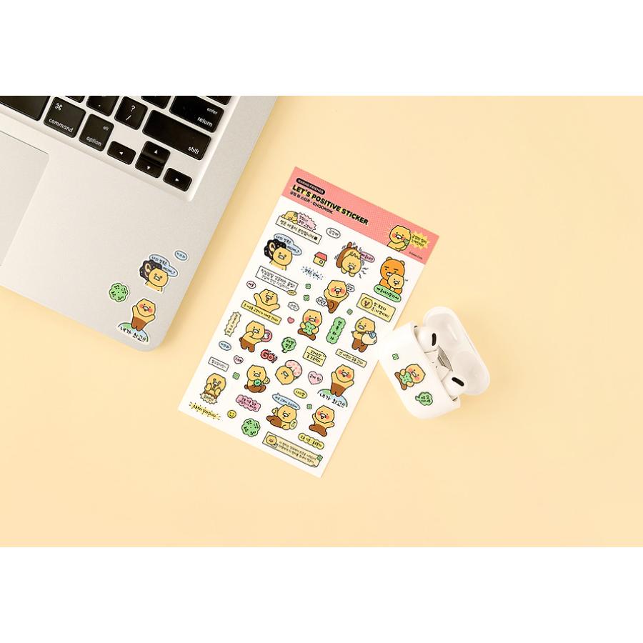 Kakao Friends - Choonsik Let's Positive Meme Sticker