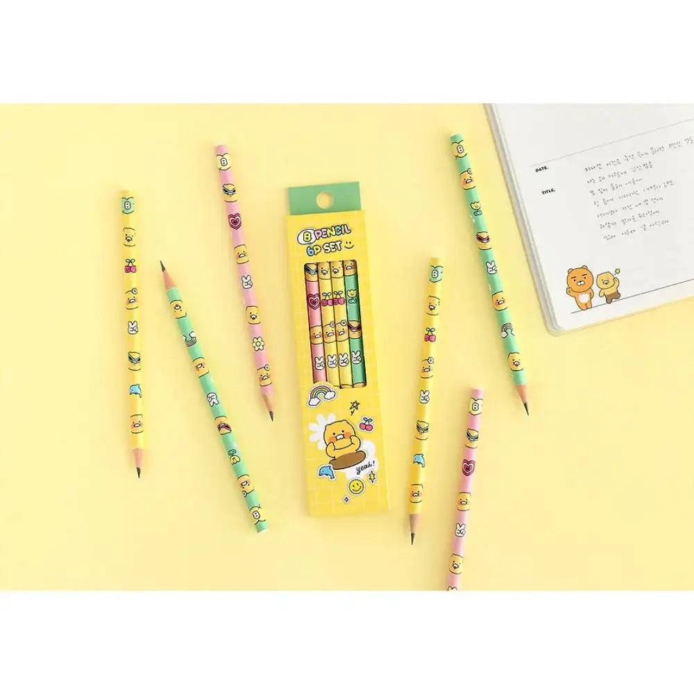 Kakao Friends - Seichee's Pencil Set - Kakao Friends - Pencils - Harumio