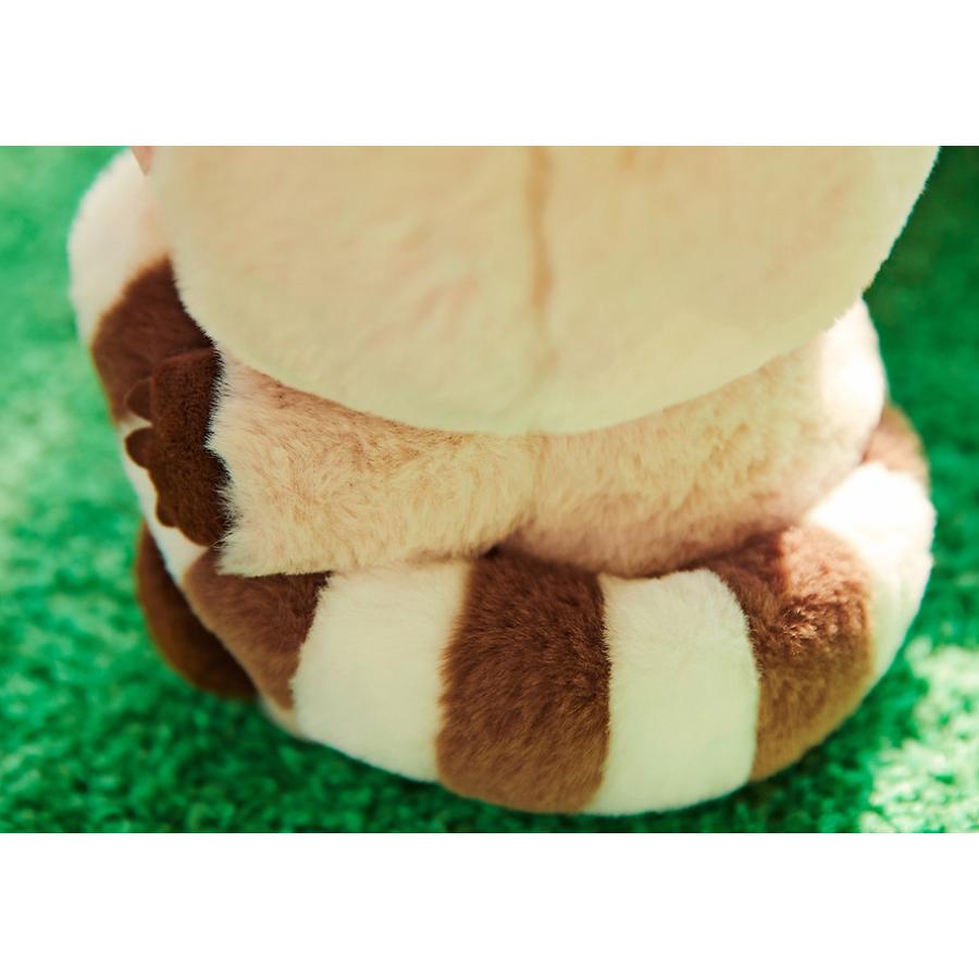 Kakao Friends - FRIENDZOO Racoon Plush Doll (Choonsik)