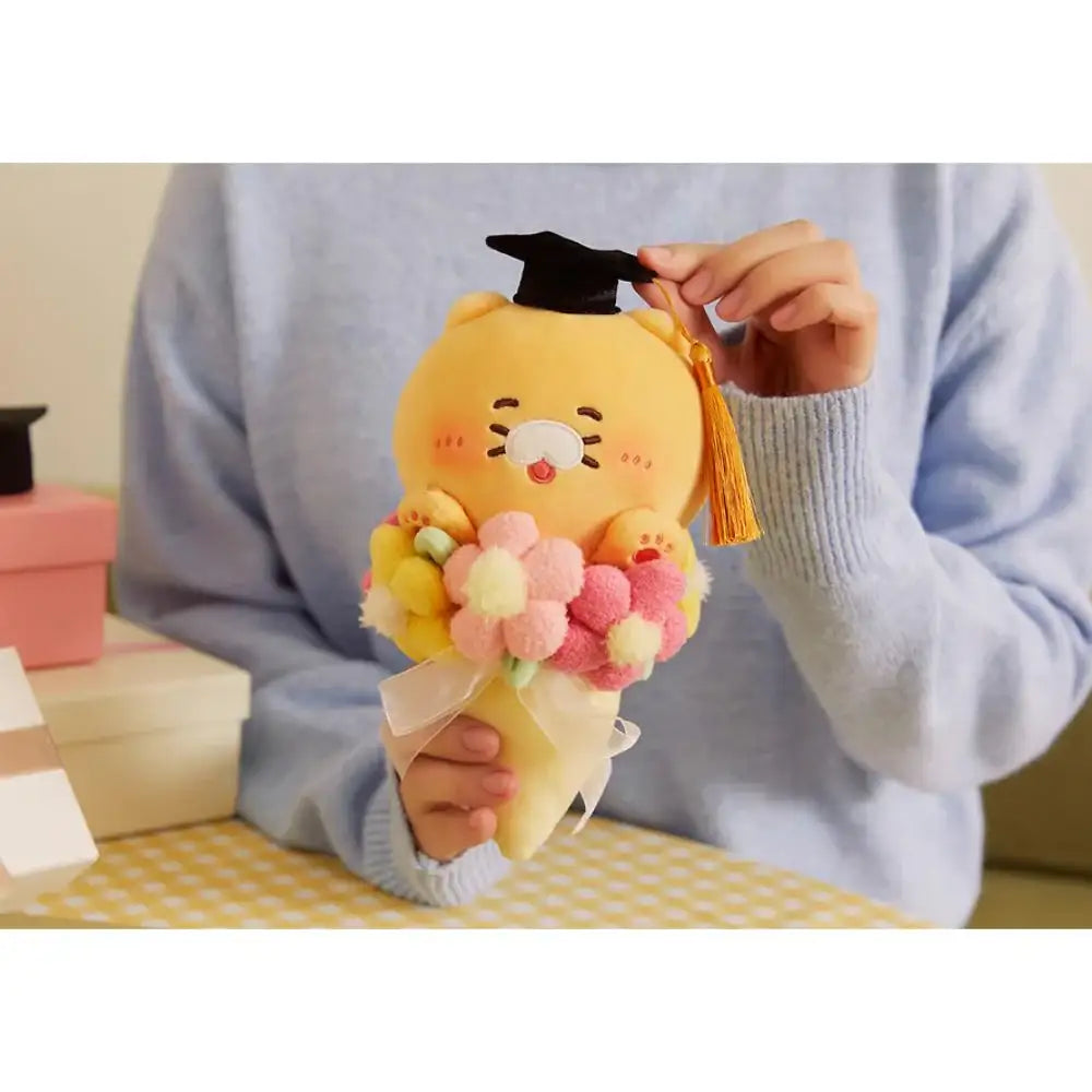 Kakao Friends - Choonsik Congratulations Graduation Flower Plush Doll - Kakao Friends - Plush Doll - Harumio