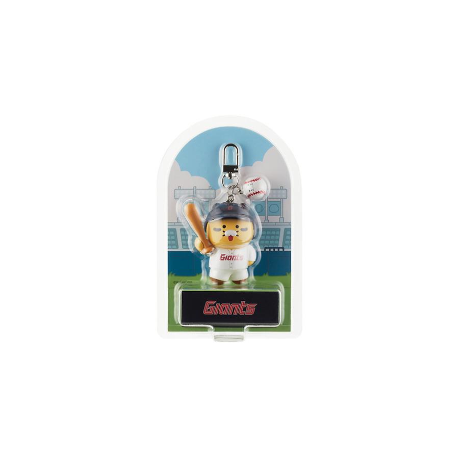 Professional Baseball Team x Kakao Friends - Lotte Giants Choonsik Tanning Figure Keyring V3