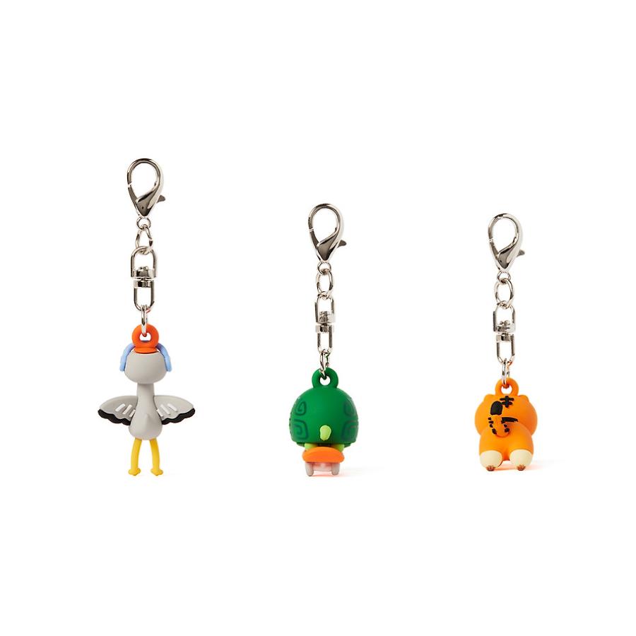 Kakao Friends - Yeonnal Yetchoon Figure Charm 3-Piece Set