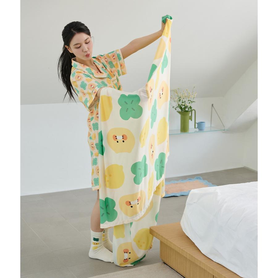 Kakao Friends - Lucky Day Contact Cooling Single Duvet (Choonsik)