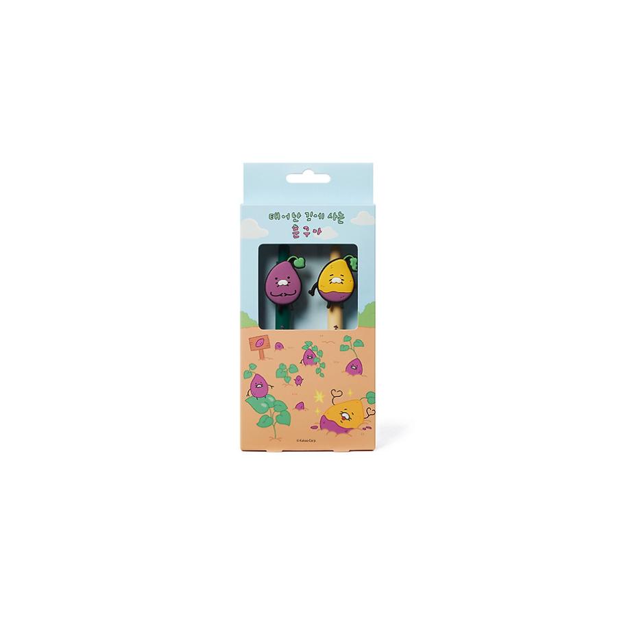 Kakao Friends - Chunguma Chunguma & Peeled Sweet Potato Gel Pen 2-Piece Set