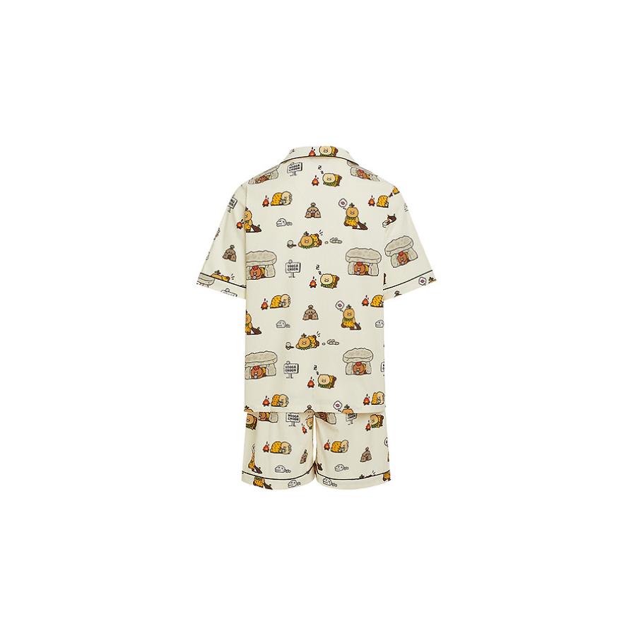 Kakao Friends - WOOGA CHOON Men Seersucker Pajamas (Choonsik)