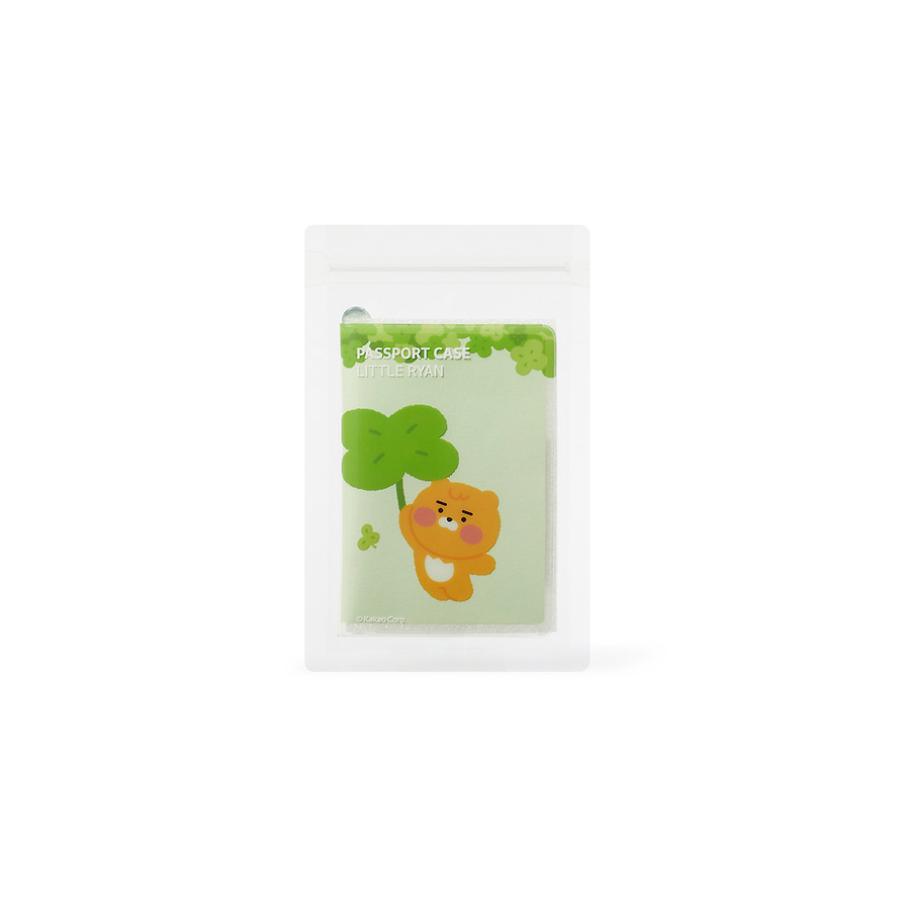 Kakao Friends - Four-leaf Clover Passport Case (Little Ryan)