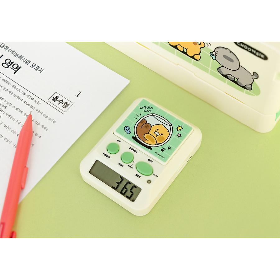 Kakao Friends - Liquid Cat Stopwatch (Choonsik)