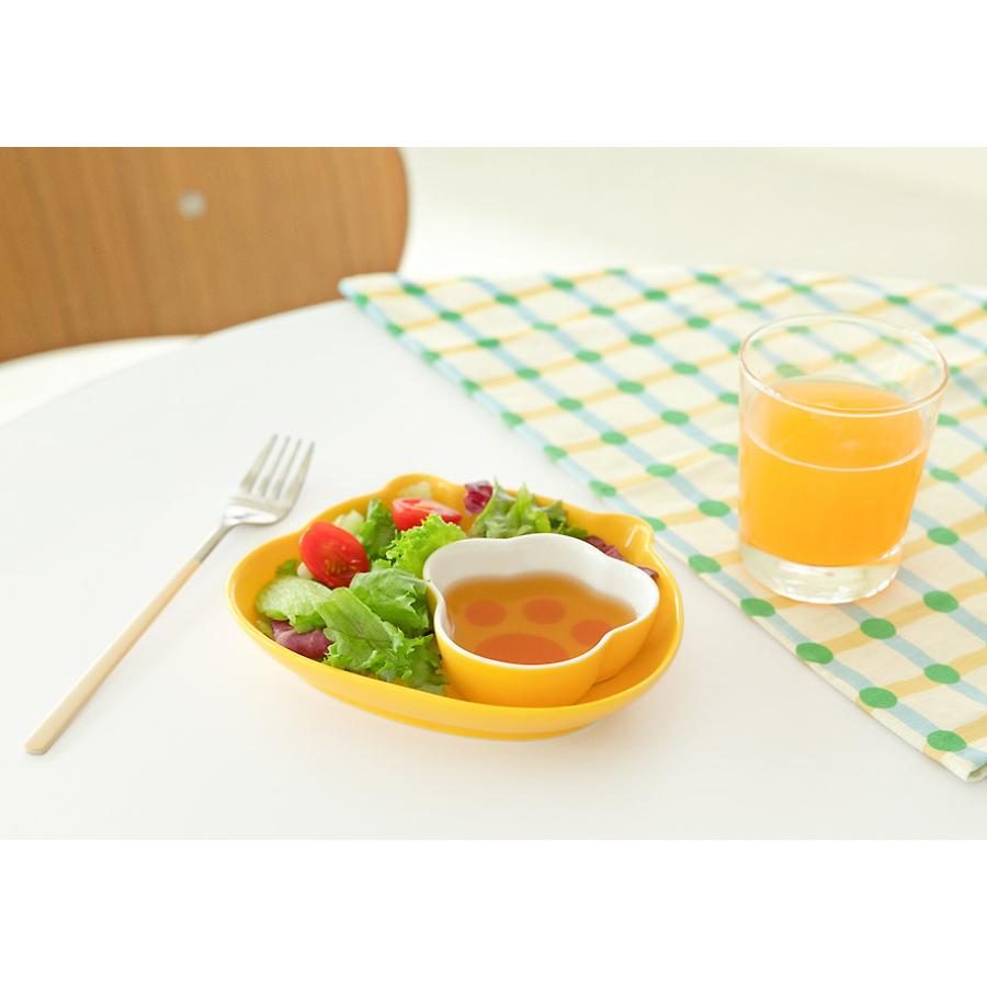Kakao Friends - Choonsik Face & Paw Print Plate Set