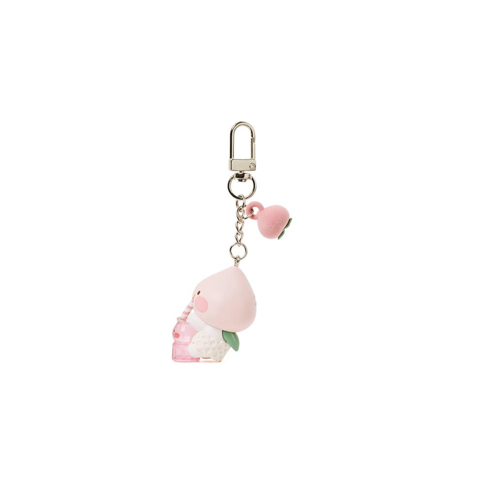 Kakao Friends - Peach Fresh Juice Figure Keyring (Little Apeach)