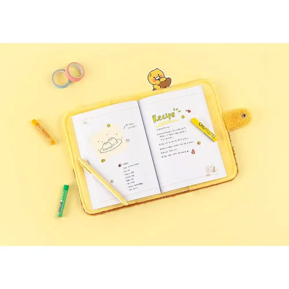 Kakao Friends - Choonsik Ordinary Fabric Notebook - Kakao Friends - Notebook - Harumio