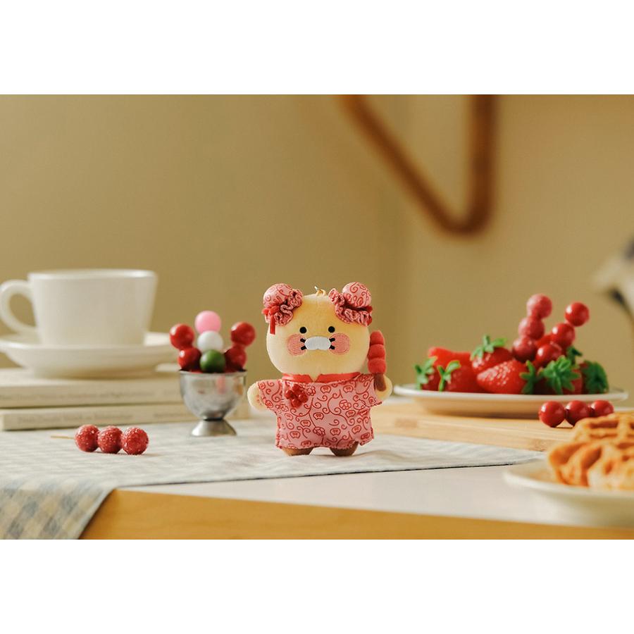 Kakao Friends - World Tour Chinese Cheongsam Doll Keyring (Choonsik)