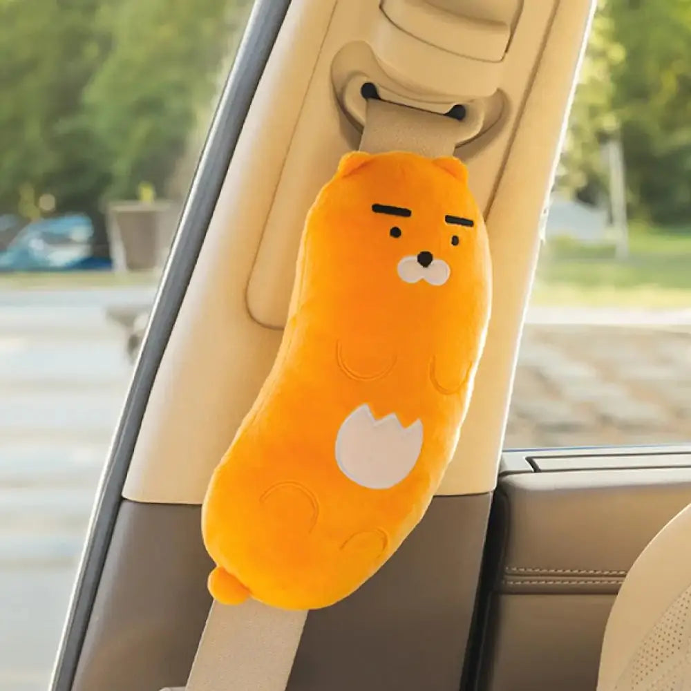 Kakao Friends - Baladang Vehicle Seat Belt Cover - Kakao Friends - Seat Belt Cover - Harumio
