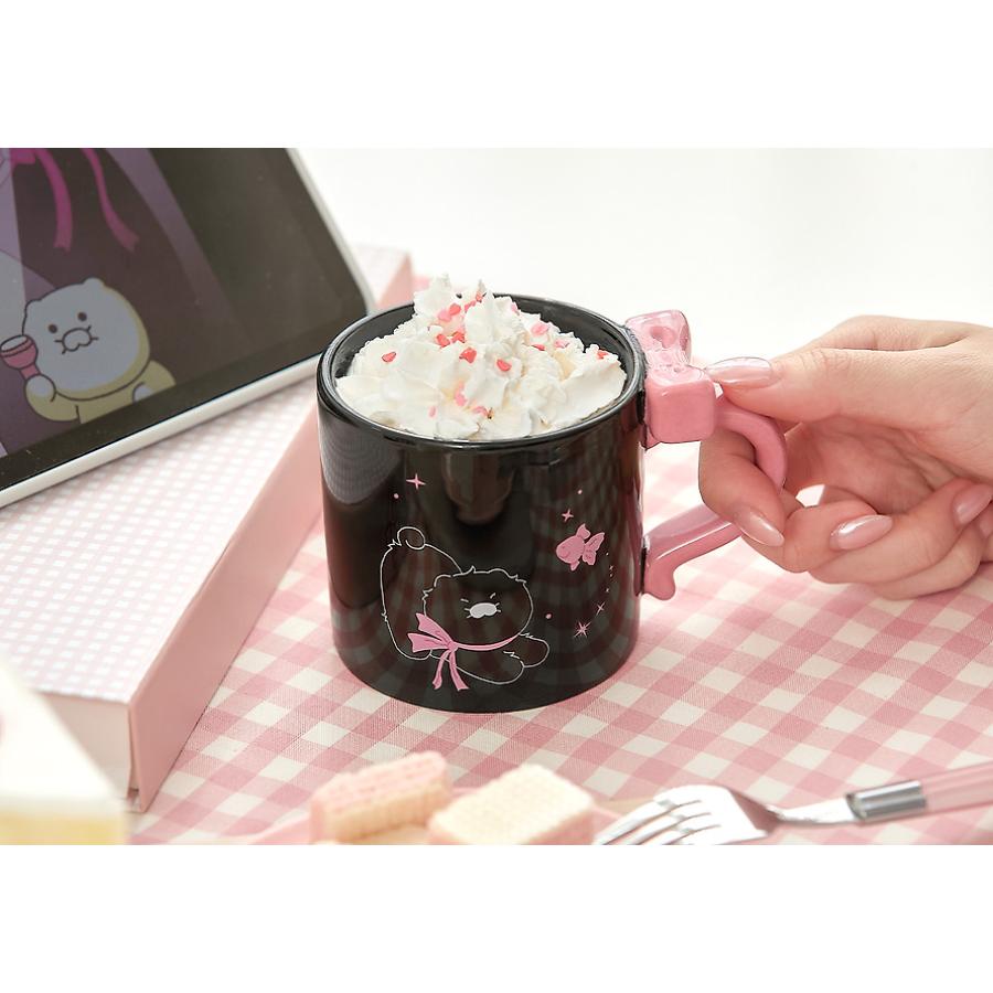 Kakao Friends - Black Choon Spring Ribbon Mug