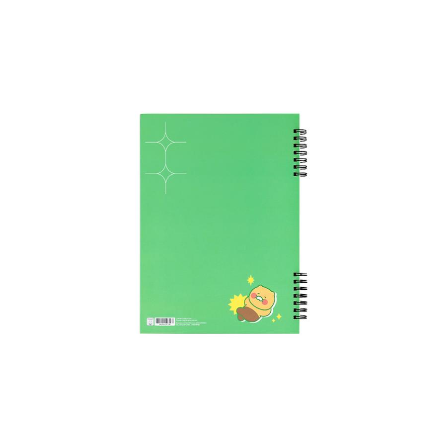 Kakao Friends - Vivid Hardcover Line Spring Notebook (Choonsik)