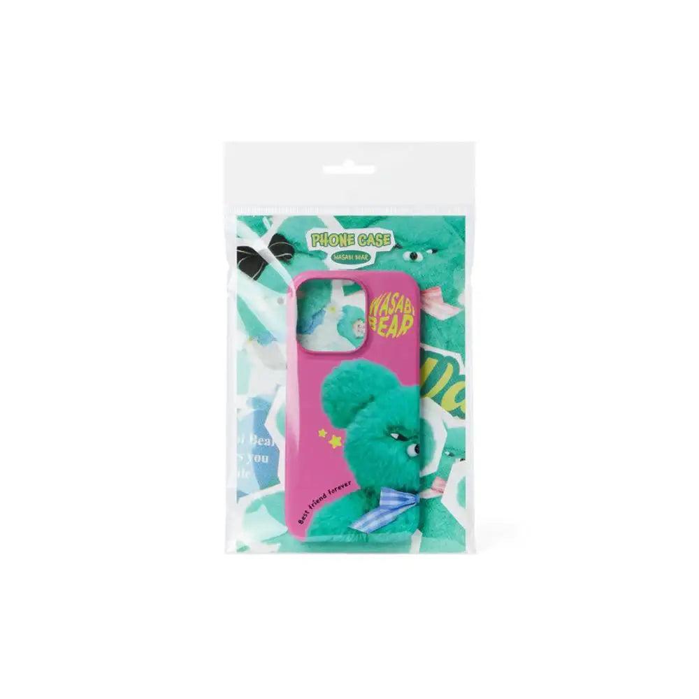 Kakao Friends - Wasabi Bear Face Phone Case - Kakao Friends - Home & Living, Accessories - Harumio