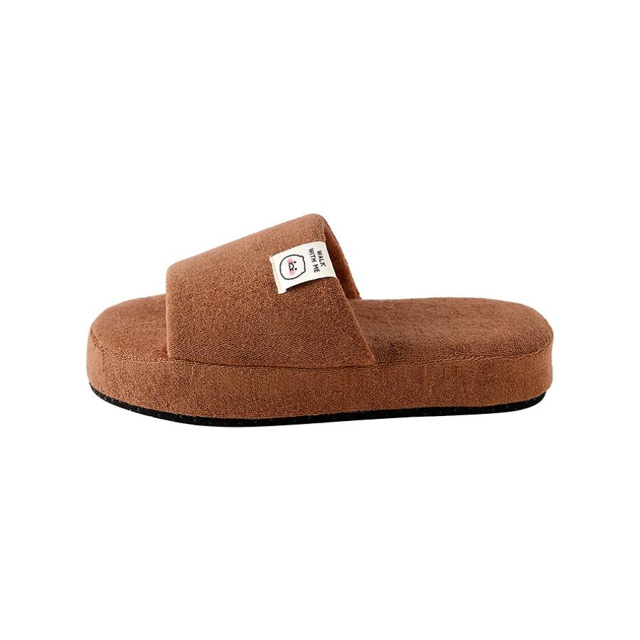 Kakao Friends - Choonsik Brown Terry Slipper