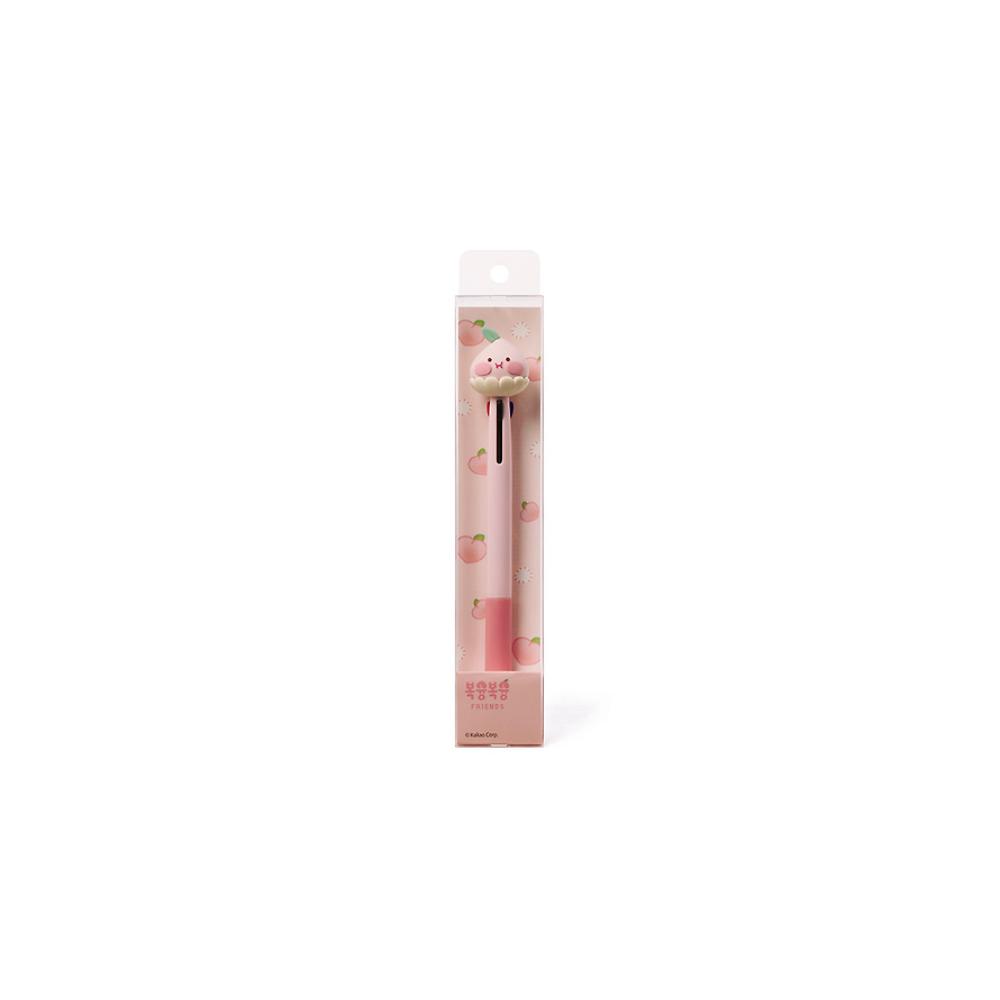 Kakao Friends - Peach Fresh 3-Color Ballpoint Pen (Little Apeach)