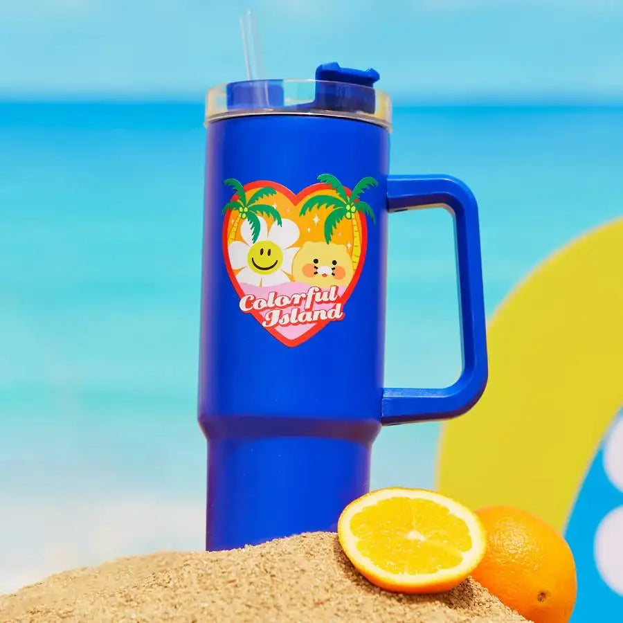 Wiggle Wiggle x Kakao Friends - Choonsik Colorful Island Tumbler - Wiggle Wiggle x Kakao Friends - Tumbler - Harumio