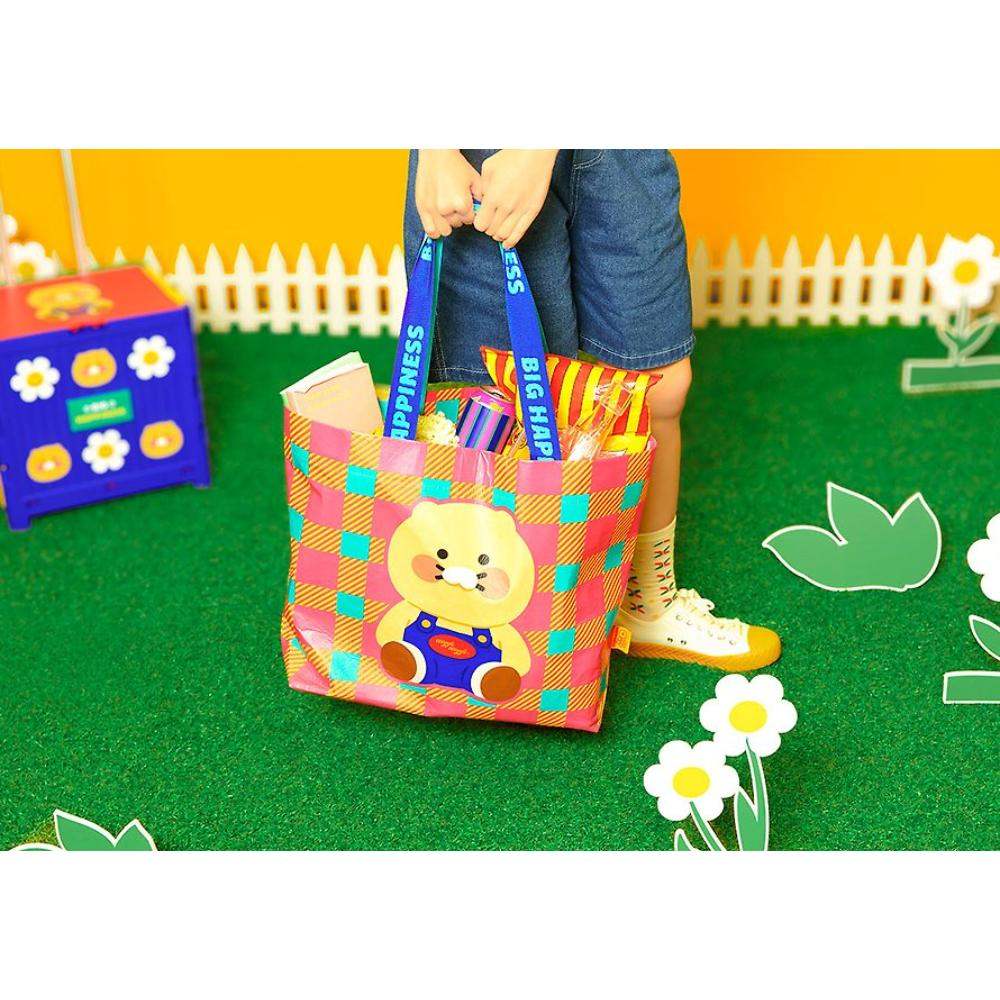Kakao Friends x Wiggle Wiggle - Choonsik Big Happiness Shopping Bag - Kakao Friends - Home & Living, Accessories - Harumio