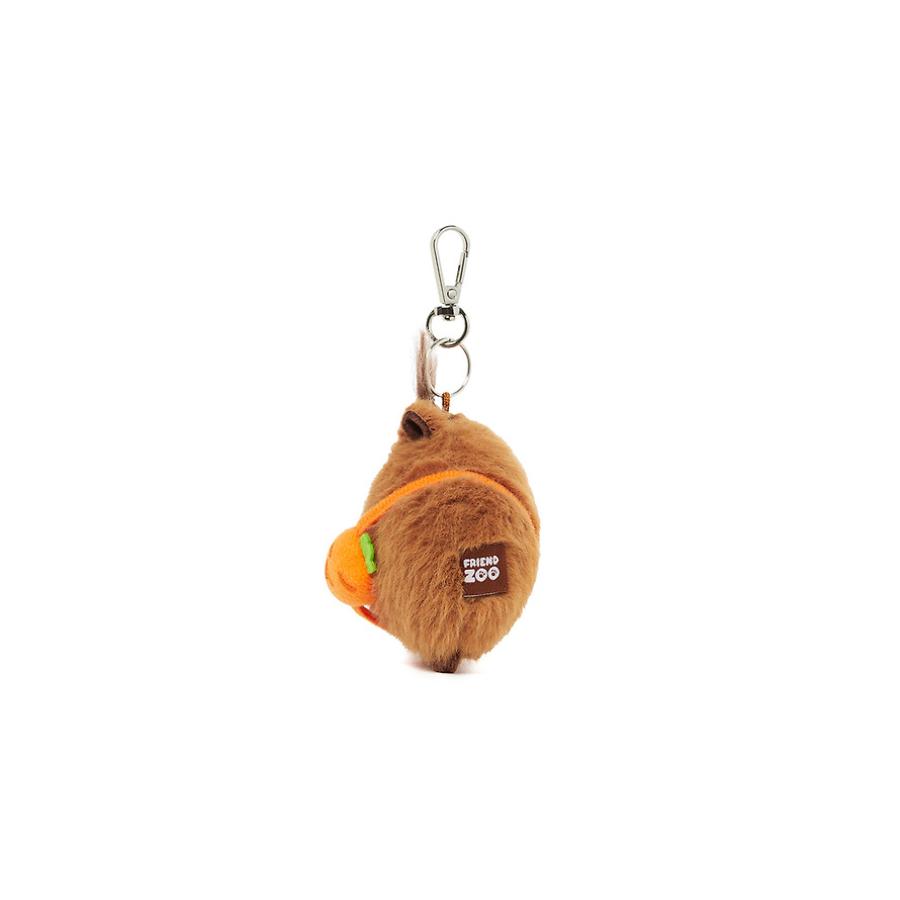 Kakao Friends - FRIENDZOO Capybara Doll Keyring (Choonsik)