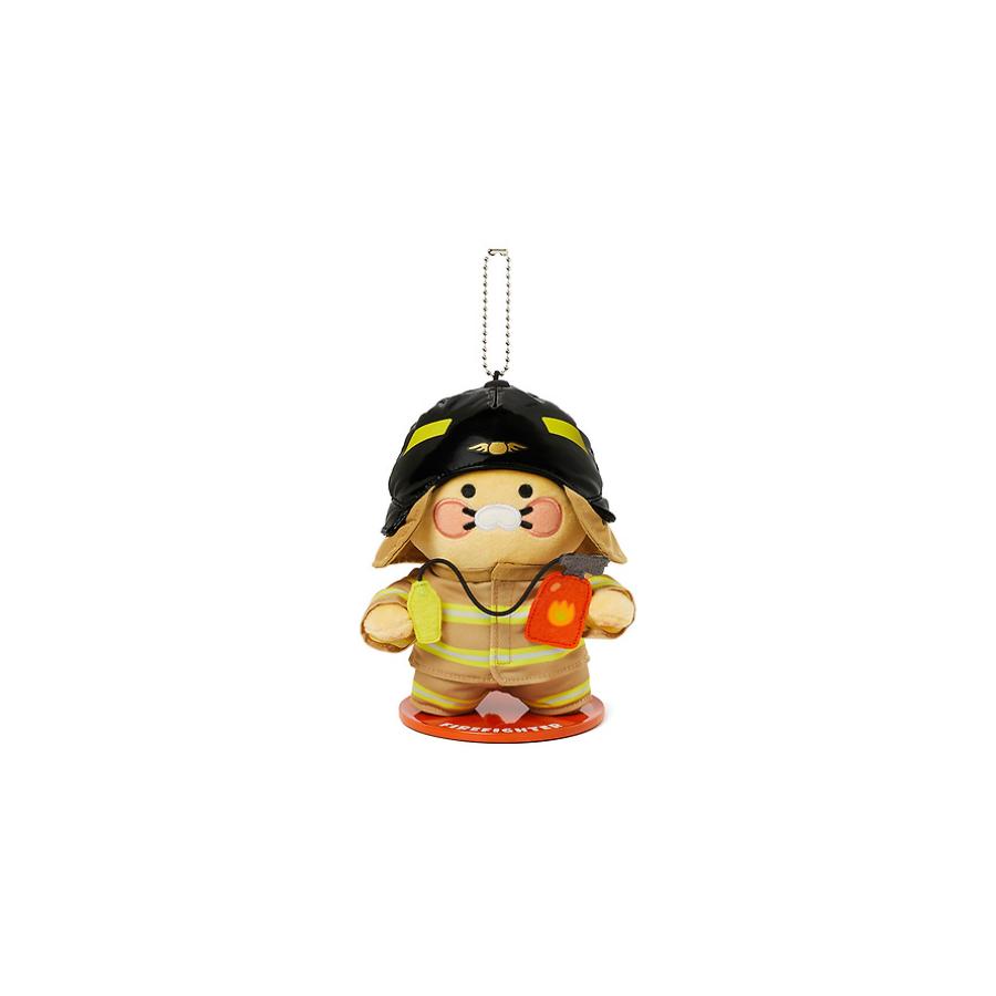 Kakao Friends - PROCHOON Firefighter Standing Doll Keychain (Choonsik)