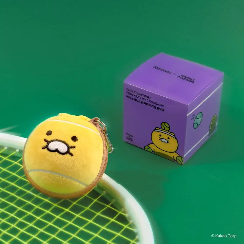 NASSAU x Kakao Friends - Face Tennis Ball Pouch Keyring - NASSAU x Kakao Friends - Keyring - Harumio