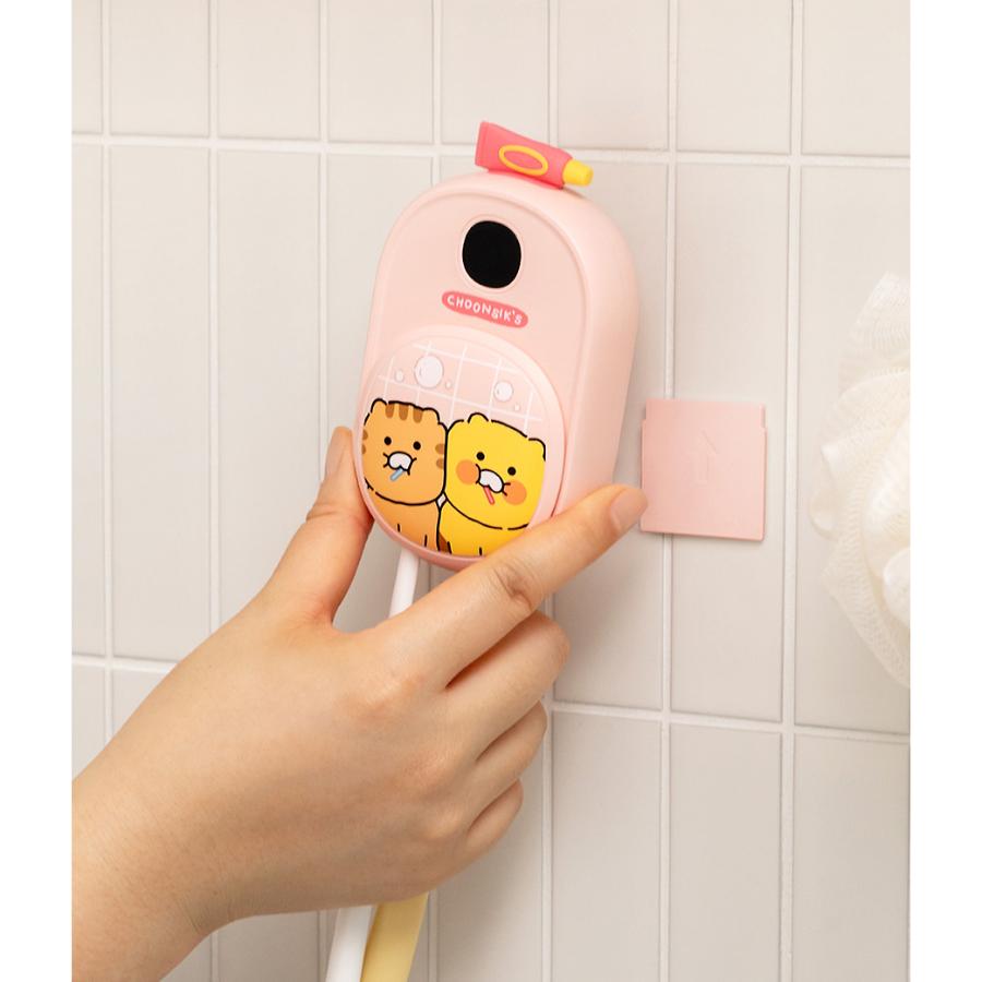 Kakao Friends - Choonsik Pink Partner Dual Toothbrush Sterilizer