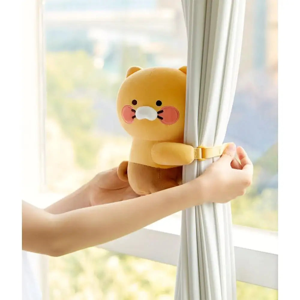Kakao Friends - Choonsik Curtain Figure Doll - Kakao Friends - Curtain Clip - Harumio