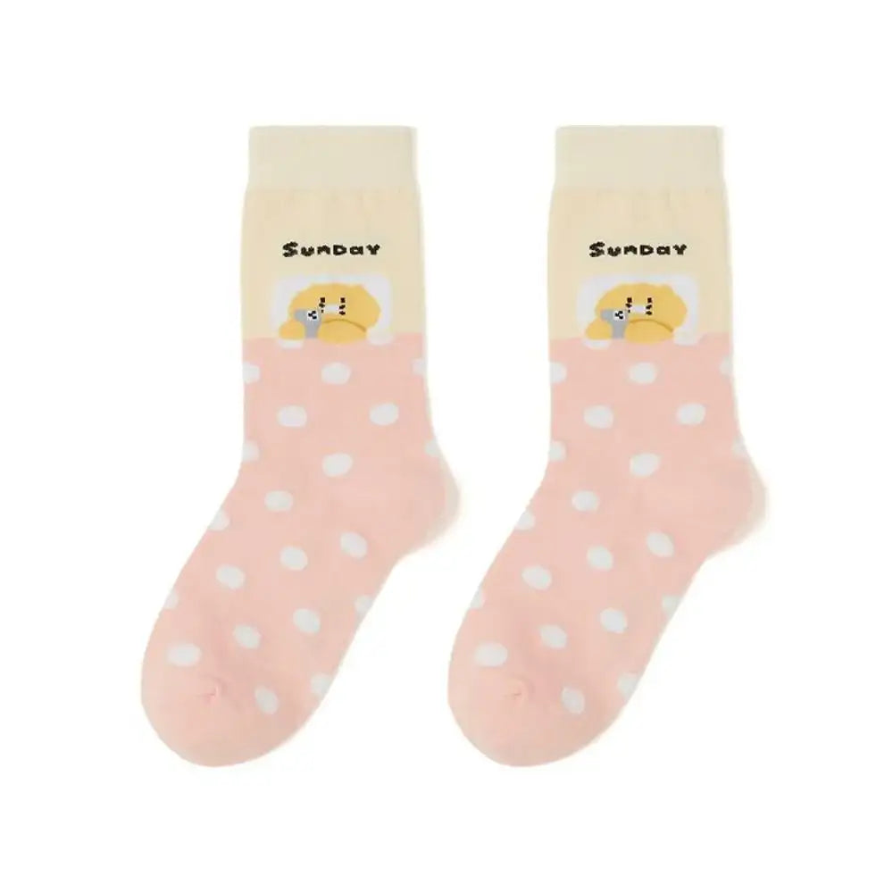 Kakao Friends - Choonsik Comfy Daily Socks - Kakao Friends - Socks - Harumio