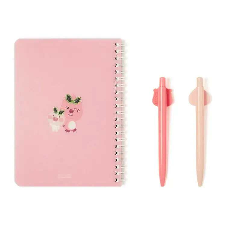 Kakao Friends x Zanmang Loopy - Apeach Note Pen Set - Kakao Friends x Zanmang Loopy - Stationery - Harumio
