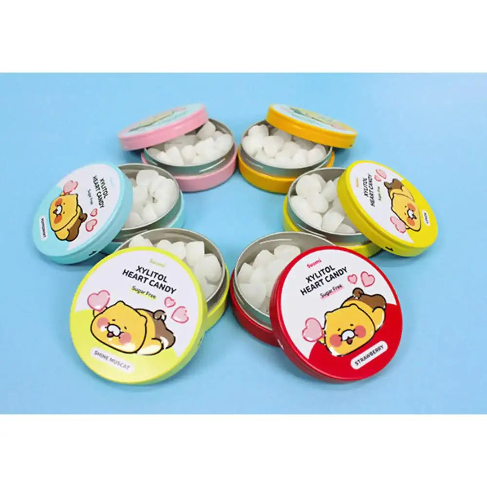 Suomi x Kakao Friends - Xylitol Heart Candy - Kakao Friends - Accessories - Harumio