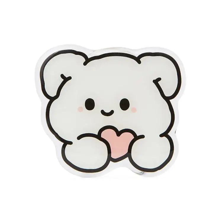 Kakao Friends - Cute Bear Heart Phone Grip - Kakao Friends - Home & Living, Accessories - Harumio