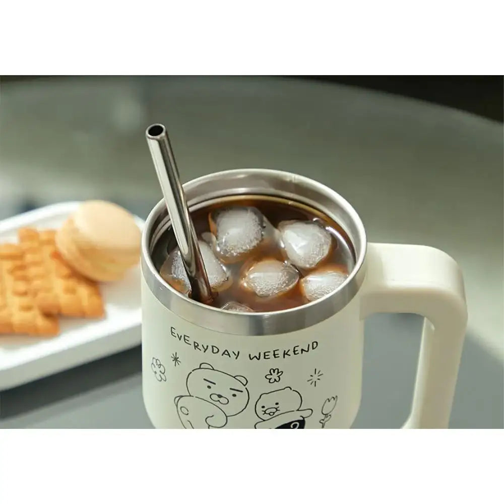 Kakao Friends - Doodle Doodle Ryan & Choonsik Mega Grip Tumbler - Kakao Friends - Home & Living, Accessories - Harumio