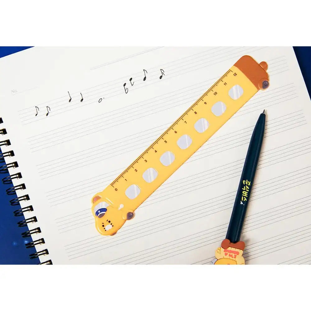Kakao Friends - Choonsik Bus 12cm Ruler - Kakao Friends - Ruler - Harumio
