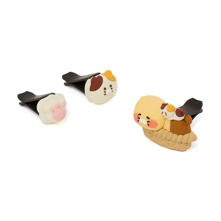 Kakao Friends - Choonsik Car Air Vent Figure Set - Kakao Friends - Figurine - Harumio