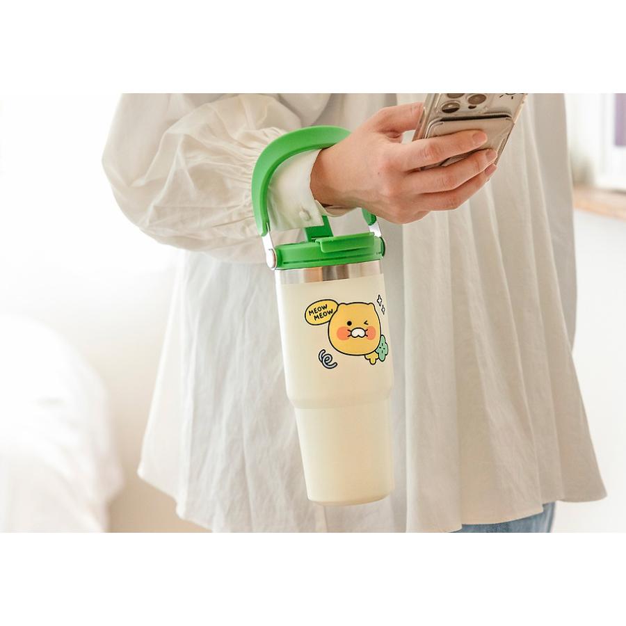 Kakao Friends - Choonsik Swing Handle Stainless Steel Tumbler