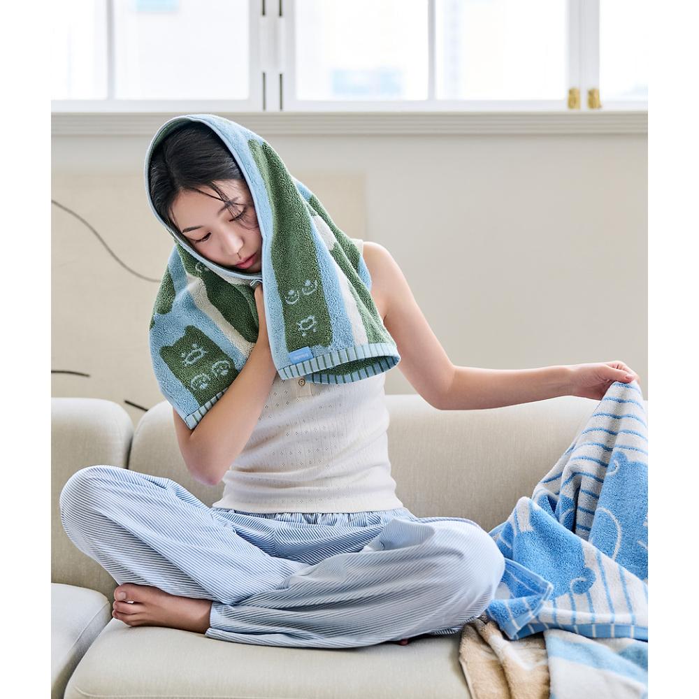 Kakao Friends - FRIENDAY Choonsik Face Towel 4-Piece Set