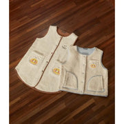 Kakao Friends - Floofy Friends Fleece Vest - Kakao Friends - Vest - Harumio