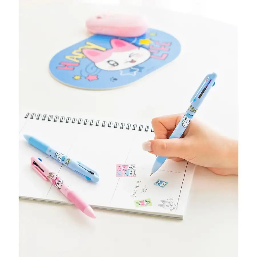 Kakao Friends - GOLGOLZ 3-Color Ballpoint Pen (Bami) - Kakao Friends - Ballpoint Pen - Harumio