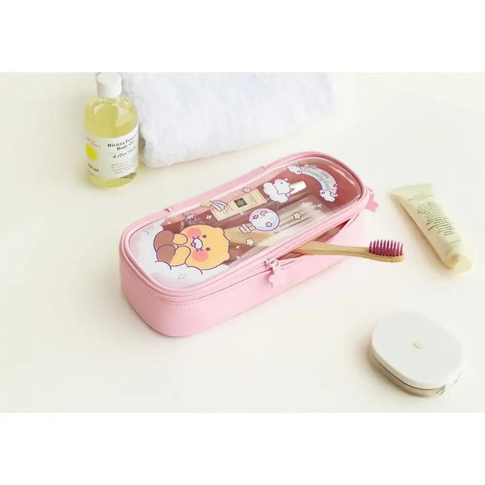Kakao Friends - Little Friends Dreaming Transparent Pouch - Kakao Friends - Pouch - Harumio