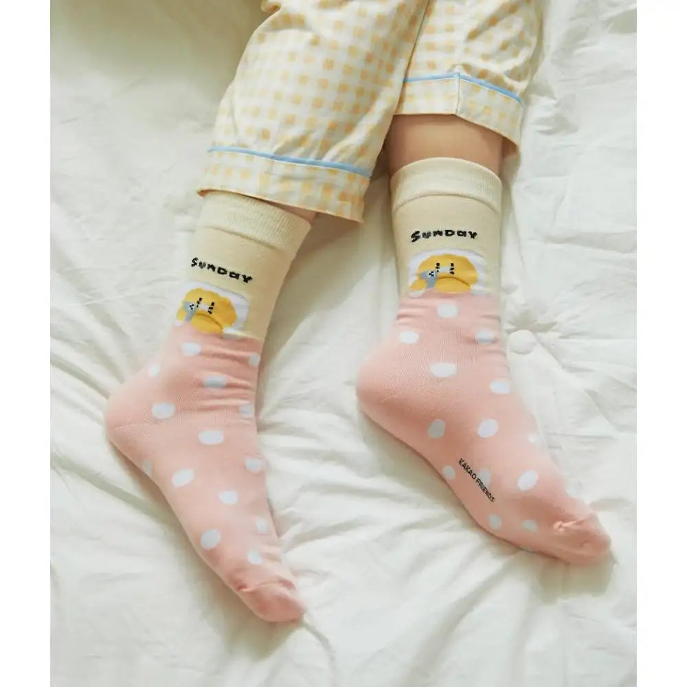 Kakao Friends - Choonsik Comfy Daily Socks - Kakao Friends - Socks - Harumio