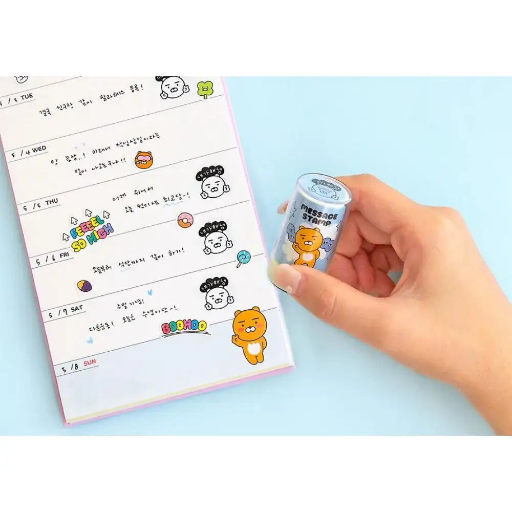 Kakao Friends - Seichee's Message Stamp - Kakao Friends - Stamp - Harumio