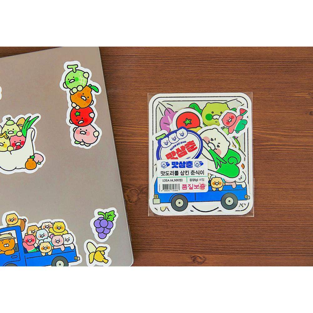 Kakao Friends - Choonsik Masamchun Deco Sticker Pack - Kakao Friends - Sticker - Harumio