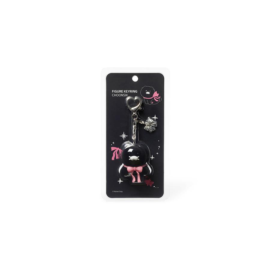 Kakao Friends - Black Choon Figure Keyring (Choonsik)