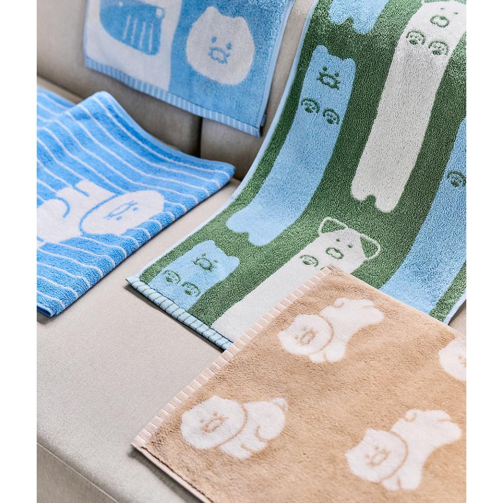 Kakao Friends - FRIENDAY Choonsik Face Towel 4-Piece Set
